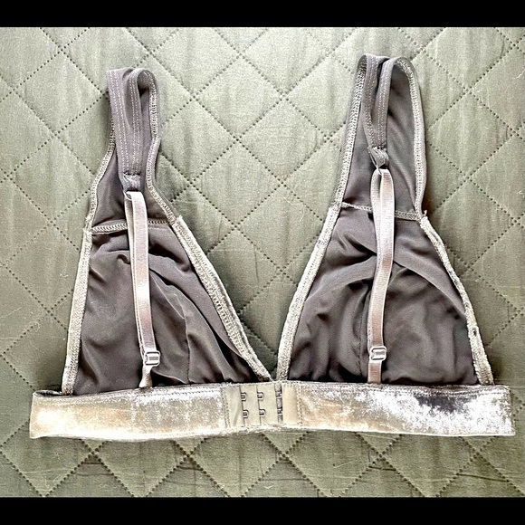 Adorable velour bra made by JUST be… - Picture 2 of 3